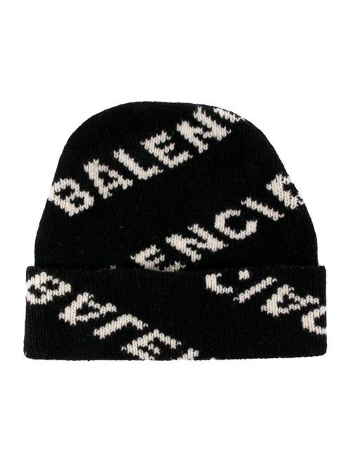Balenciaga Logo Knit Beanie