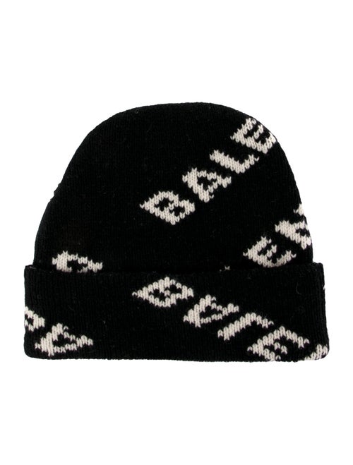 Balenciaga Logo Knit Beanie