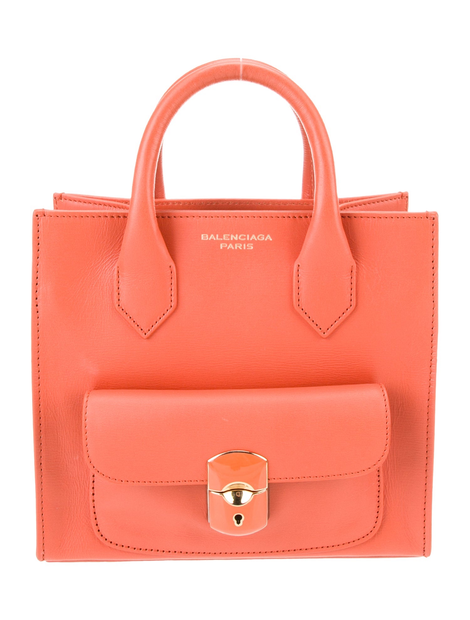 Balenciaga Leather Top Handle Bag