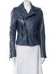 Balenciaga 2010 Leather Biker Jacket