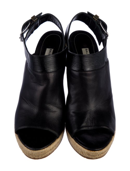 Balenciaga Leather Slingback Pumps