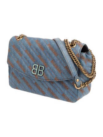 Balenciaga Denim BB Chain
