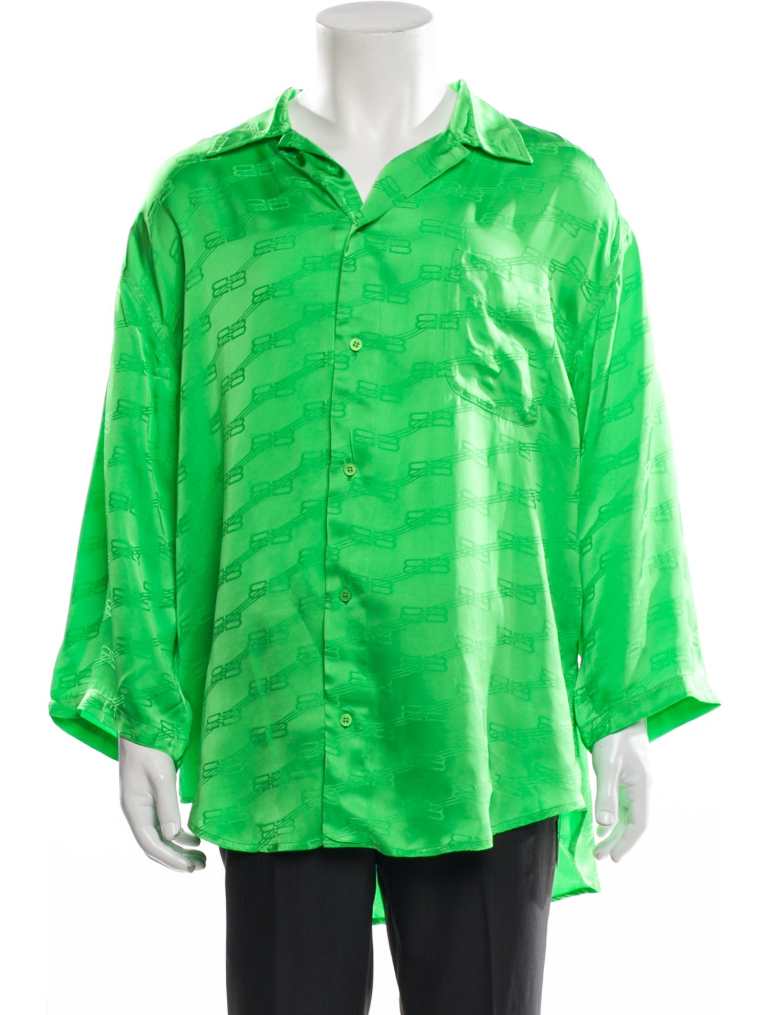 Balenciaga 2022 Printed Shirt