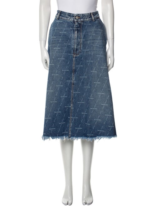 Balenciaga 2020 Midi Length Skirt