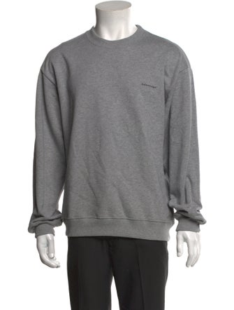 Balenciaga Graphic Print Crew Neck Sweatshirt