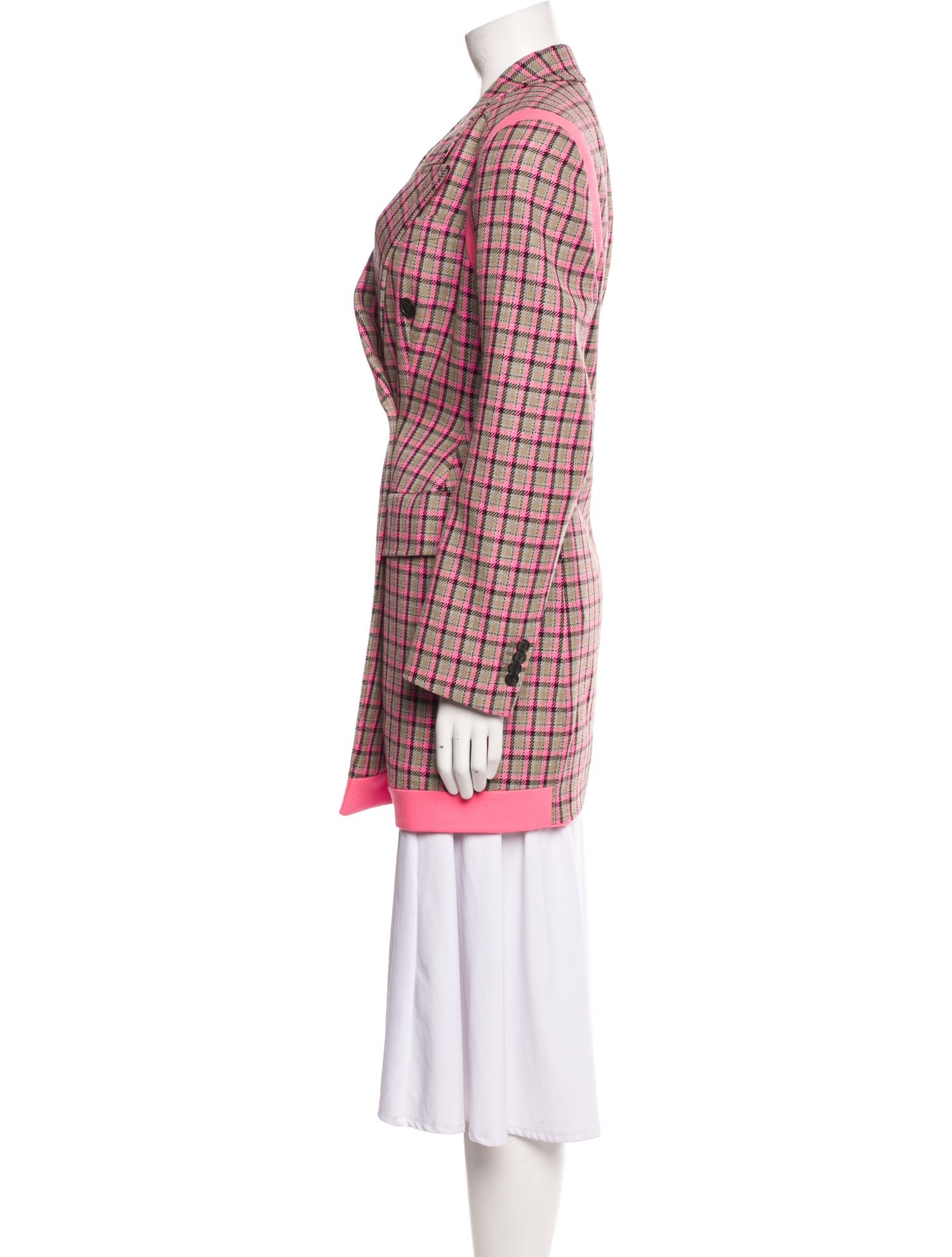 Balenciaga 2019 Hourglass Peacoat