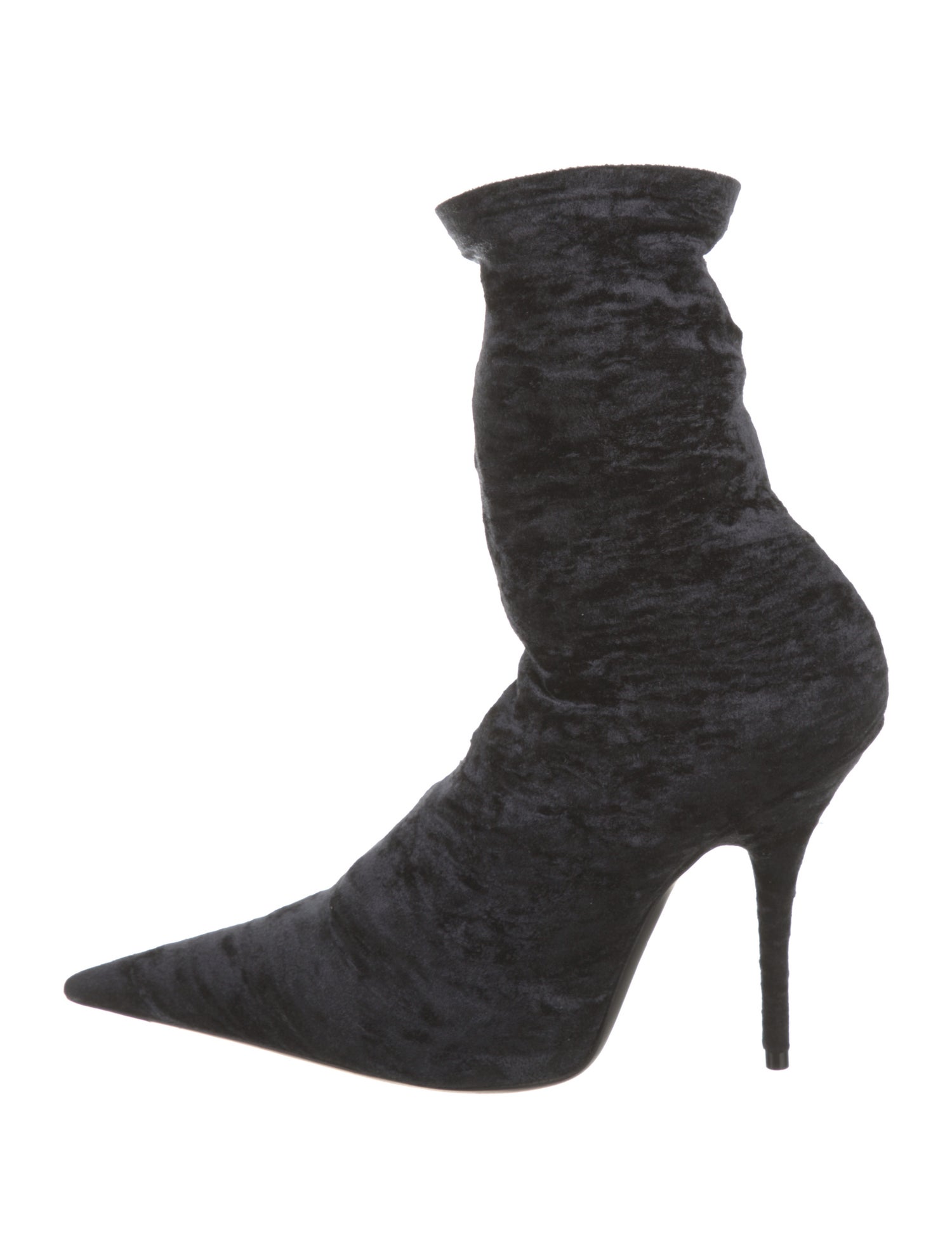 Balenciaga Velvet Sock Boots
