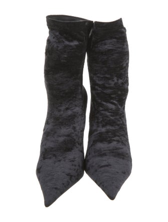 Balenciaga Velvet Sock Boots