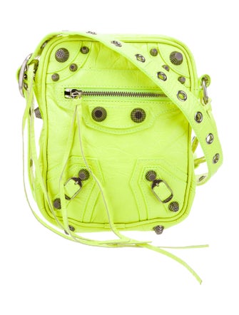 Balenciaga Leather Crossbody Bag 2023