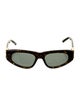 Balenciaga Square Tinted Sunglasses