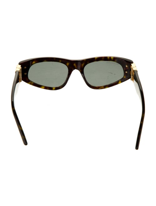 Balenciaga Square Tinted Sunglasses