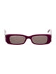Balenciaga Square Tinted Sunglasses
