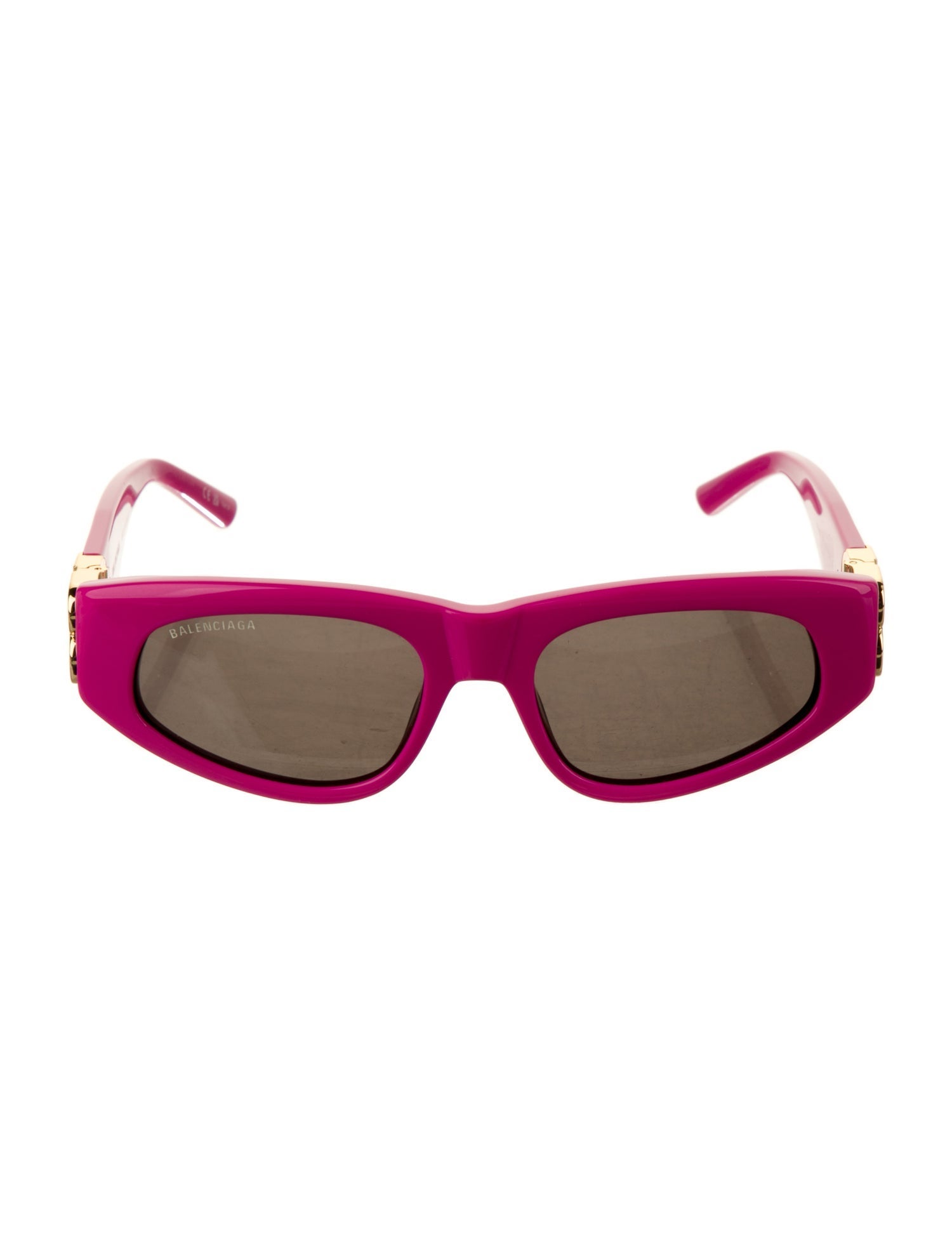 Balenciaga Shield Tinted Sunglasses