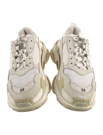 Balenciaga Triple S 'White' (2021) (W) Chunky Sneakers
