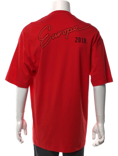 Balenciaga 2017 Crew Neck T-Shirt