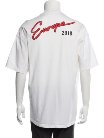 Balenciaga 2018 Crew Neck T-Shirt