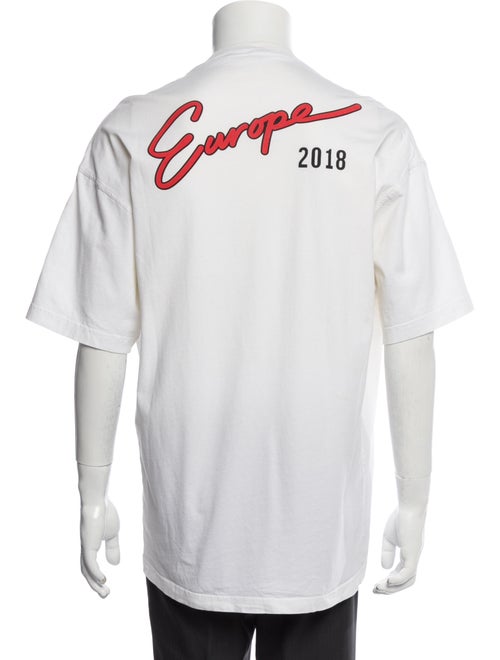 Balenciaga 2018 Crew Neck T-Shirt