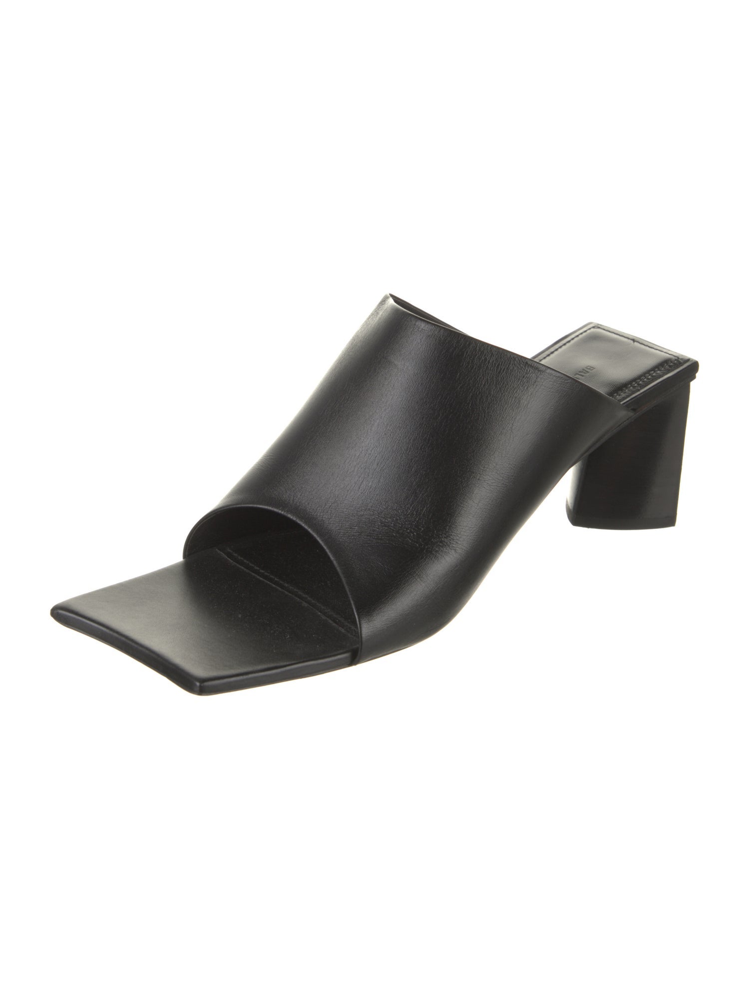 Balenciaga Leather Slides