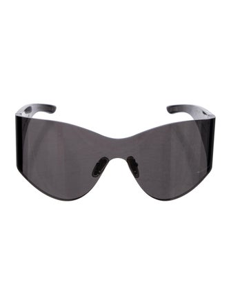 Balenciaga Shield Tinted Sunglasses