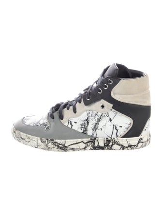 Balenciaga Cotes' Marble' Wedge Sneakers