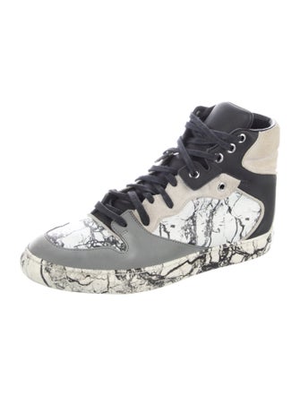 Balenciaga Cotes' Marble' Wedge Sneakers