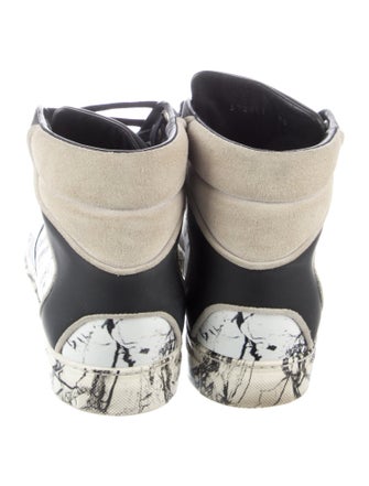 Balenciaga Cotes' Marble' Wedge Sneakers