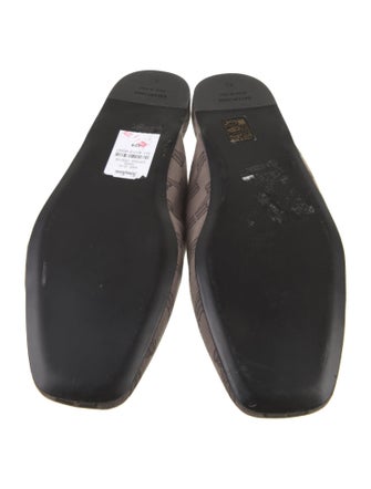 Balenciaga Canvas Printed Slippers