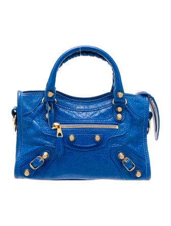 Balenciaga Leather Motocross City Giant Mini