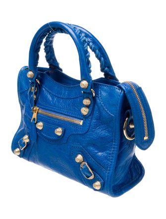 Balenciaga Leather Motocross City Giant Mini