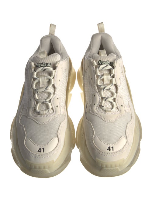 Balenciaga Triple S Clear Sole Chunky Sneakers