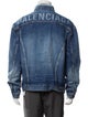 Balenciaga 2018-2019 Signature Logo Denim Jacket