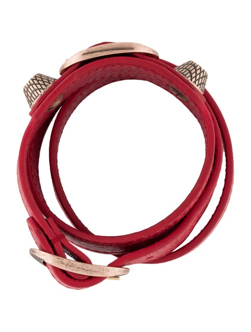 Balenciaga Arena Giant Triple Tour Wrap Bracelet