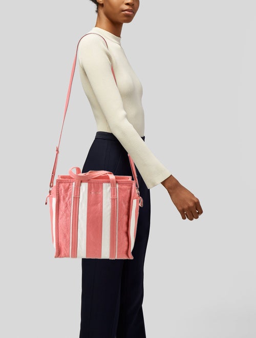 Balenciaga Leather Bazar S Shopper Tote Small