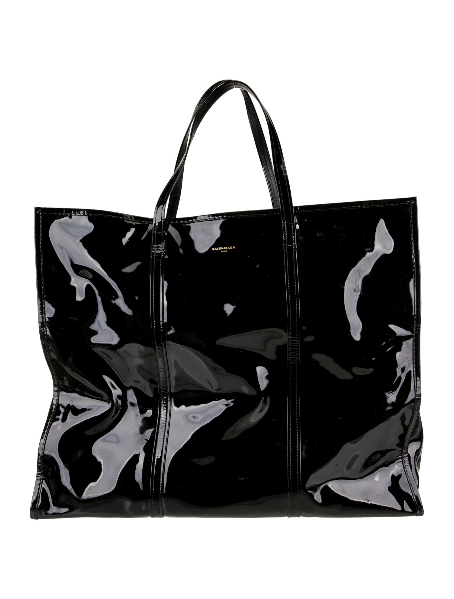 Balenciaga Patent Leather Tote
