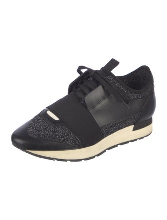 Balenciaga Lurex Race Runner Athletic Sneakers