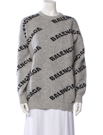 Balenciaga 2018 Virgin Wool Sweater