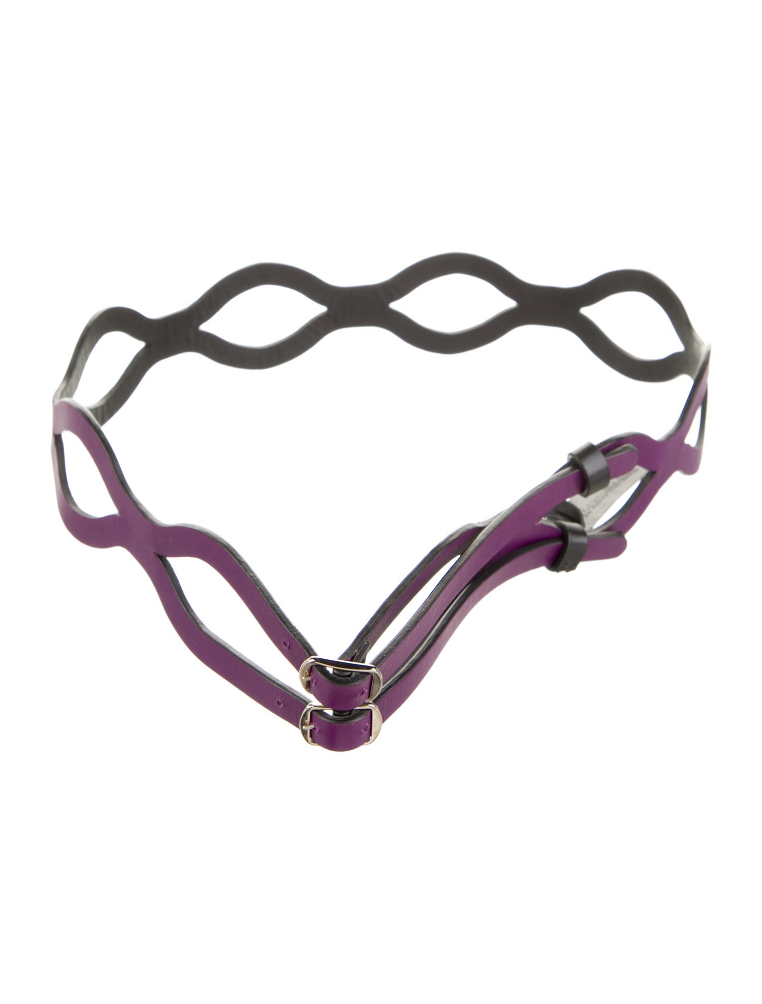 Balenciaga Wide Leather Belt Kit