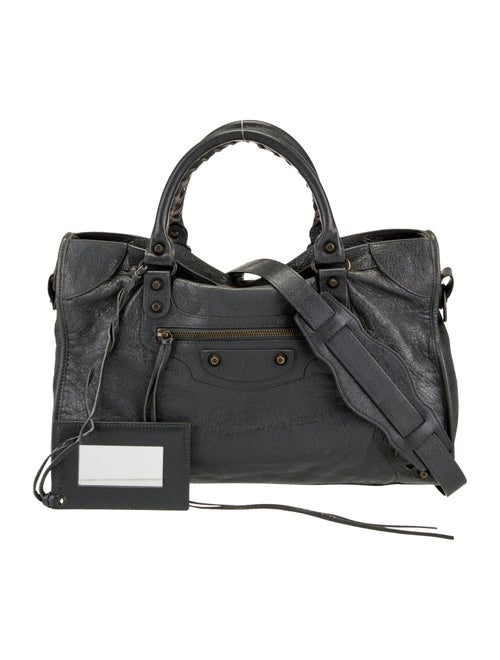 Balenciaga Leather Motocross Classic City