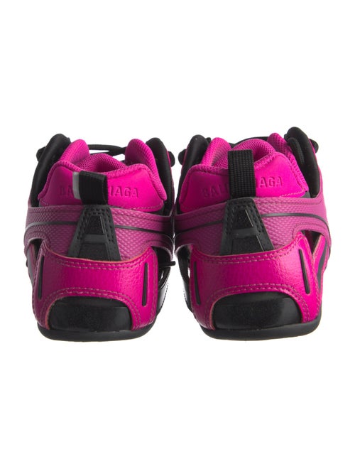 Balenciaga Leather Printed Sneakers