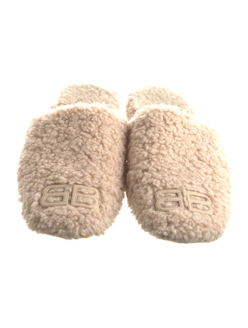 Balenciaga Shearling Mules