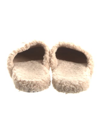 Balenciaga Shearling Mules