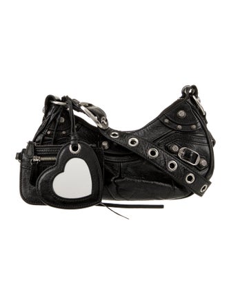 Balenciaga Leather Shoulder Bag XS