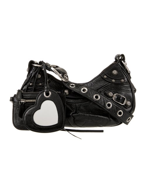 Balenciaga Leather Shoulder Bag XS