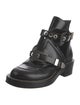 Balenciaga Leather Combat Boots
