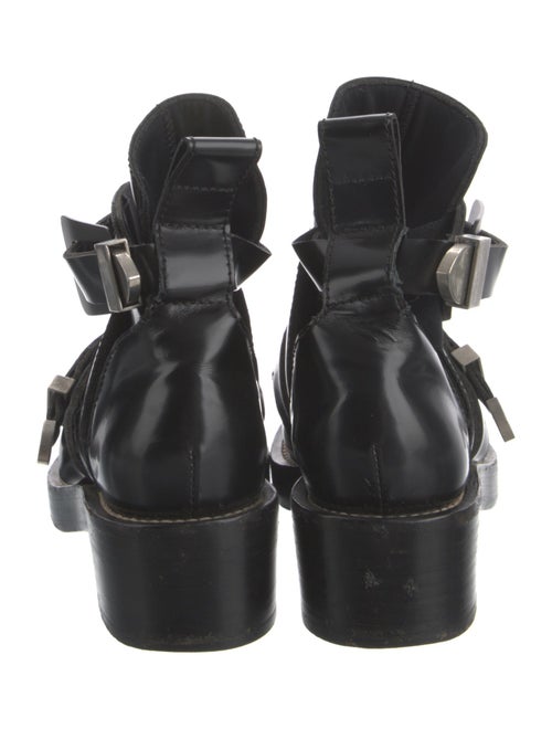Balenciaga Leather Combat Boots