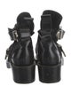 Balenciaga Leather Combat Boots