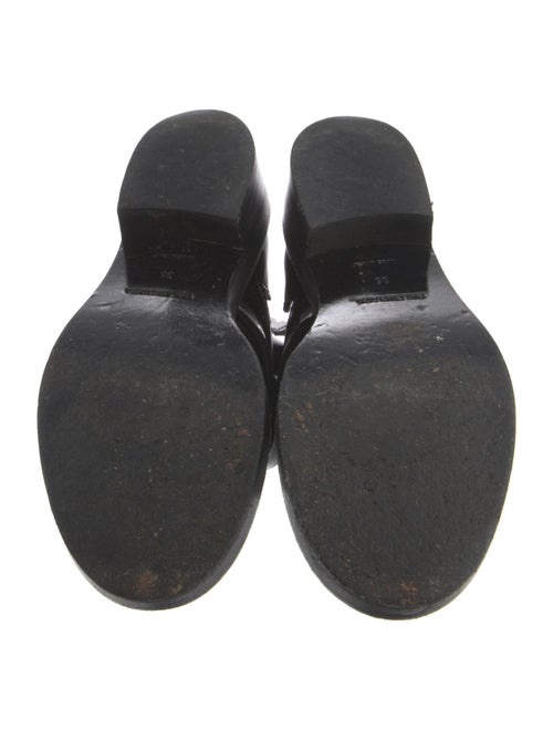 Balenciaga Leather Combat Boots