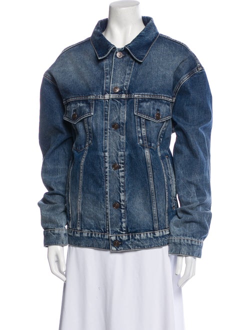 Balenciaga 2018 'BB Mode' Denim Jacket