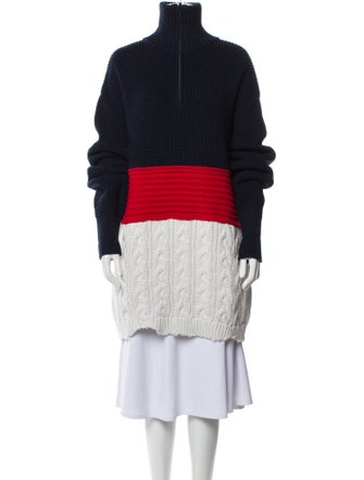 Balenciaga Virgin Wool Striped Sweater