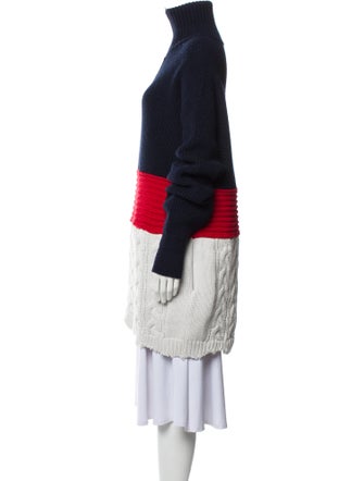 Balenciaga Virgin Wool Striped Sweater